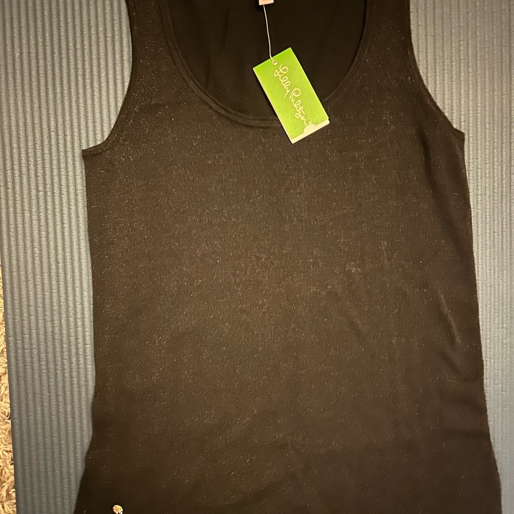 Lilly Pulitzer Black Tank Top